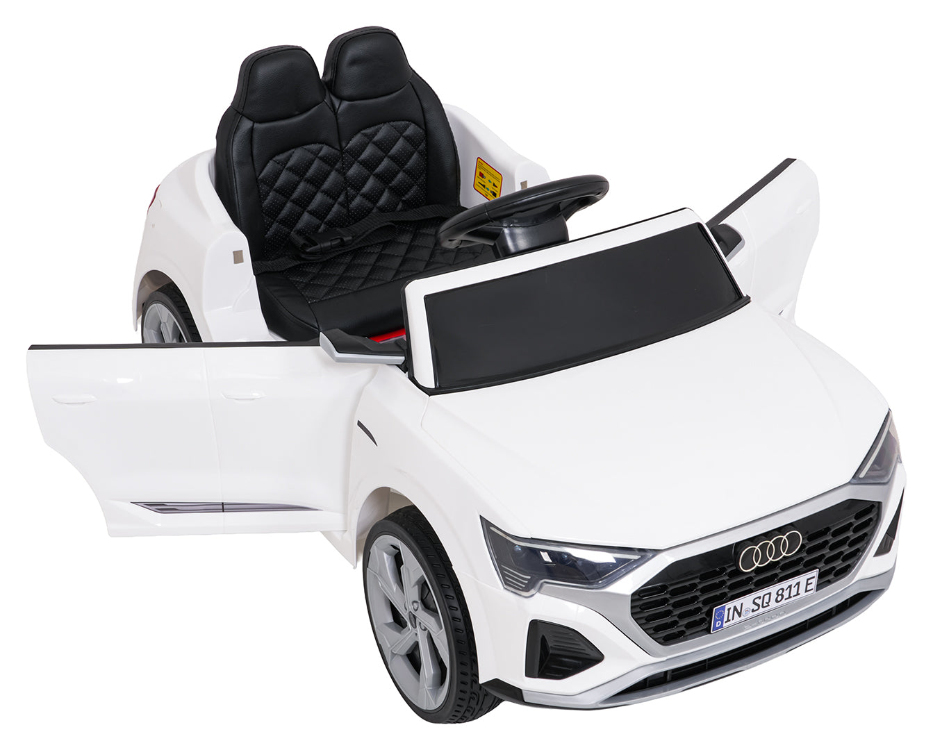 Licencirani auto na akumulator Audi SQ8 4x4 - bijeli