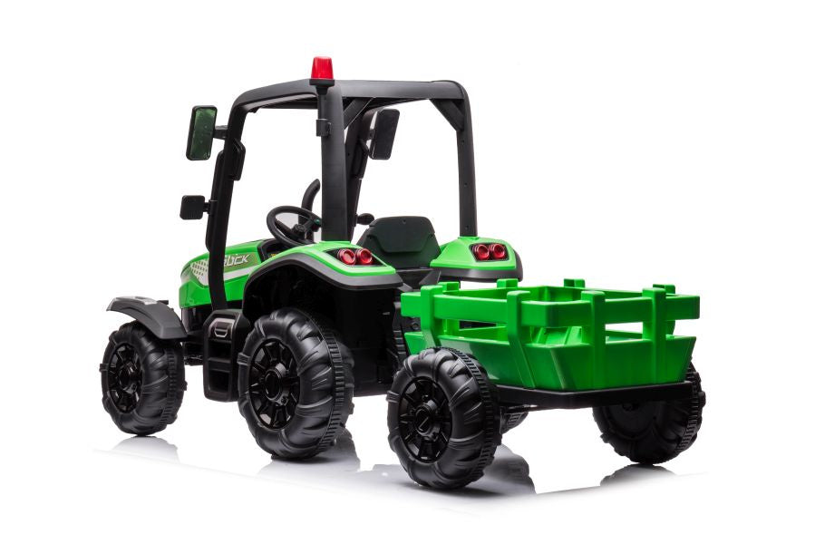 Traktor na akumulator s prikolicom BLT-206 – zeleni