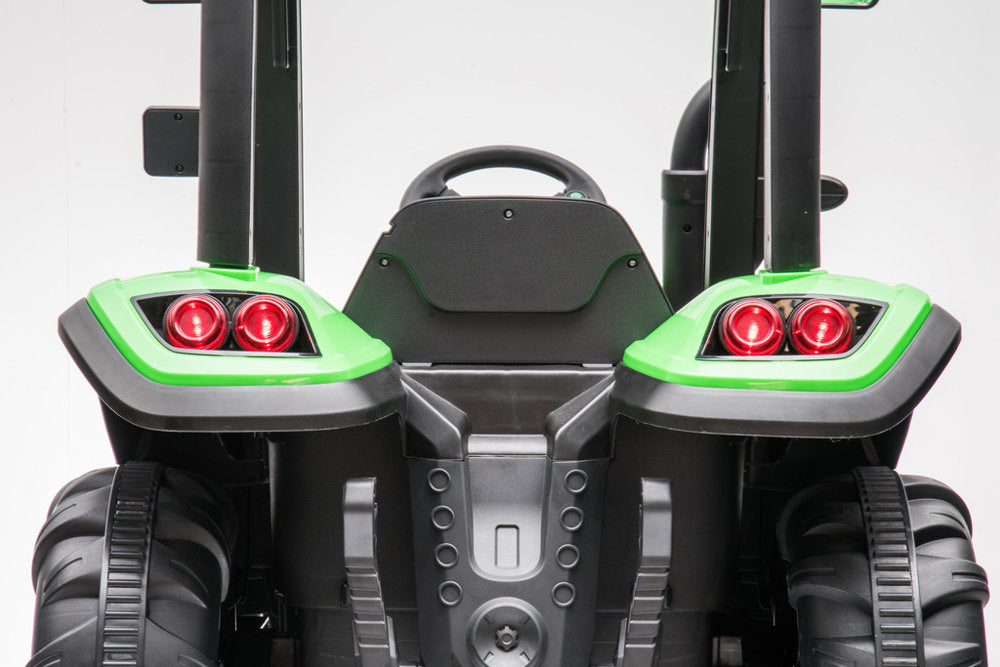 Traktor na akumulator s prikolicom BLT-206 – zeleni