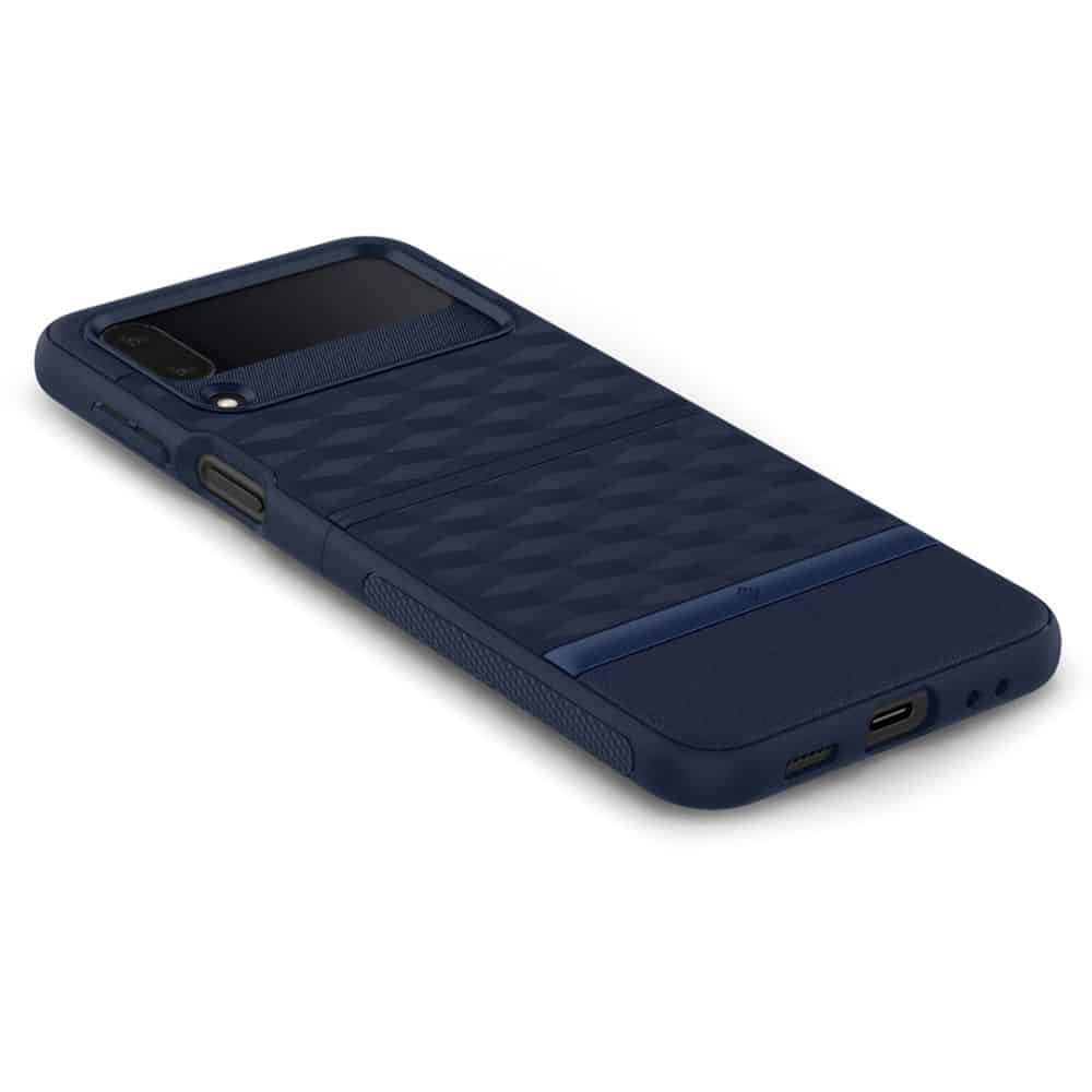 Spigen - Caseology Parallax - Samsung Galaxy Z Flip4 - Midnight Blue