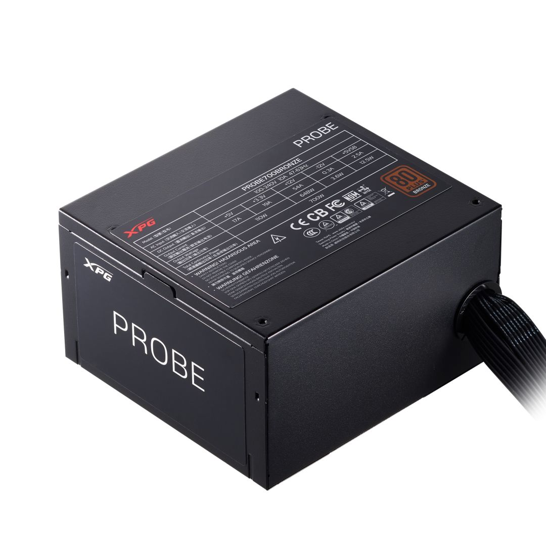 XPG PROBE 700 BRONZE jedinica za napajanje 700 W 20+4 pin ATX ATX Crno