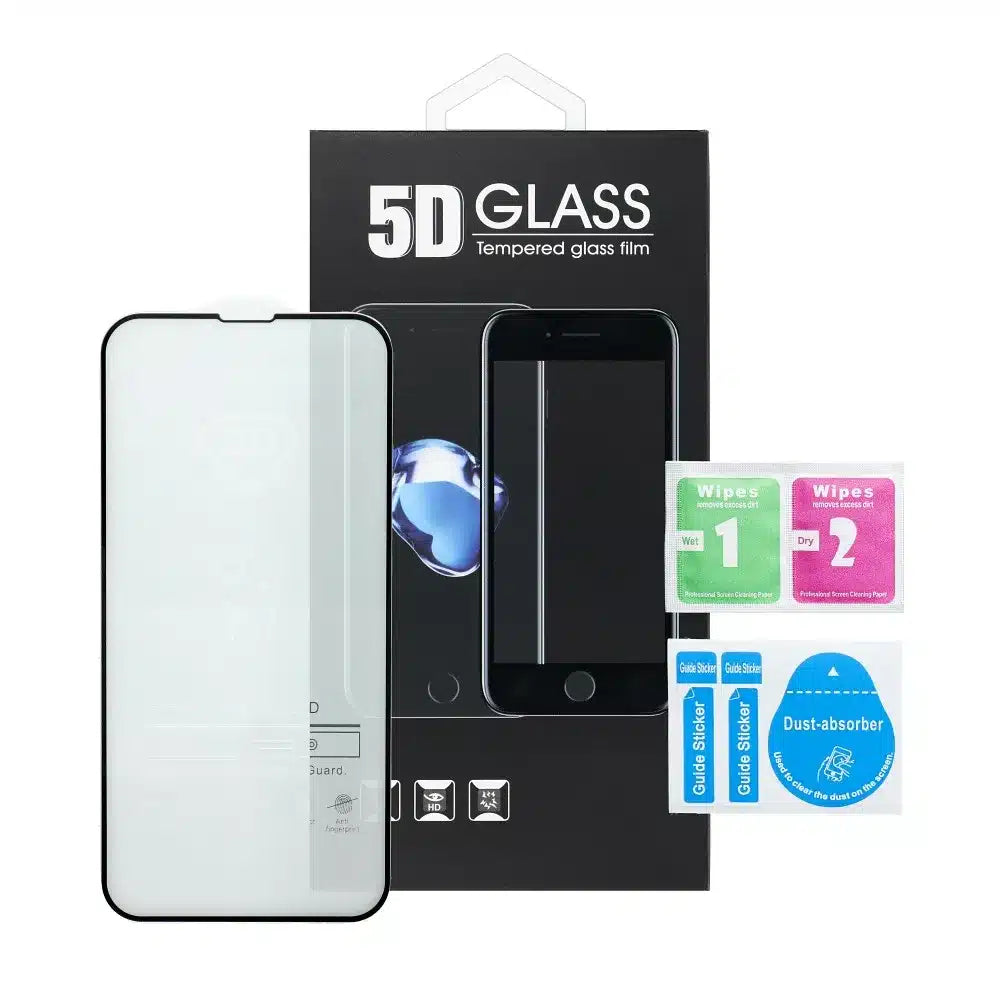 5D Full Glue Tempered Glass – za Samsung Galaxy A51 crno
