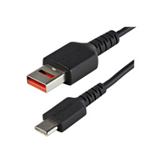 StarTech.com USBSCHAC1M USB kabel 1 m USB 2.0 USB A USB C Crno