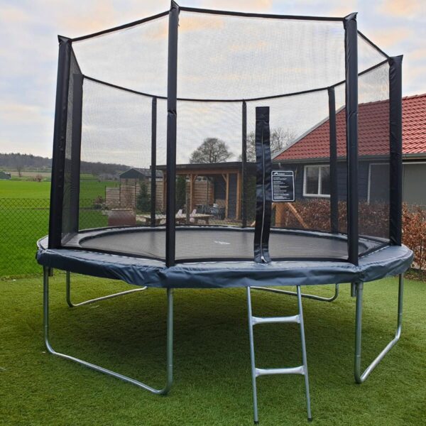 Akrobat Orbit trampolin – obiteljski trampolin za dvorište 366-cm-antracit