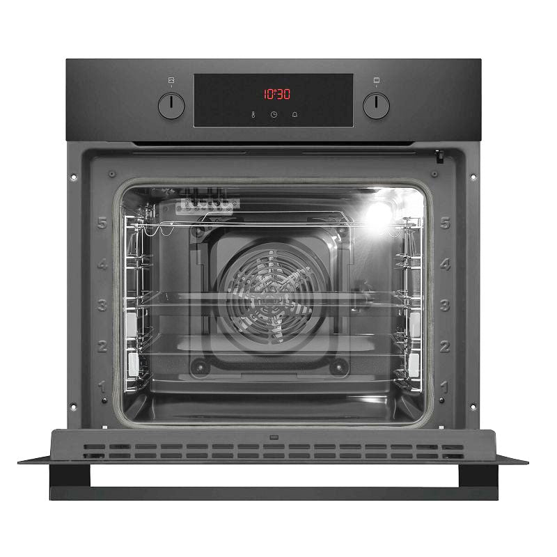Amica ED3759B Ugradbena pećnica crna FINE DESIGN piroliza