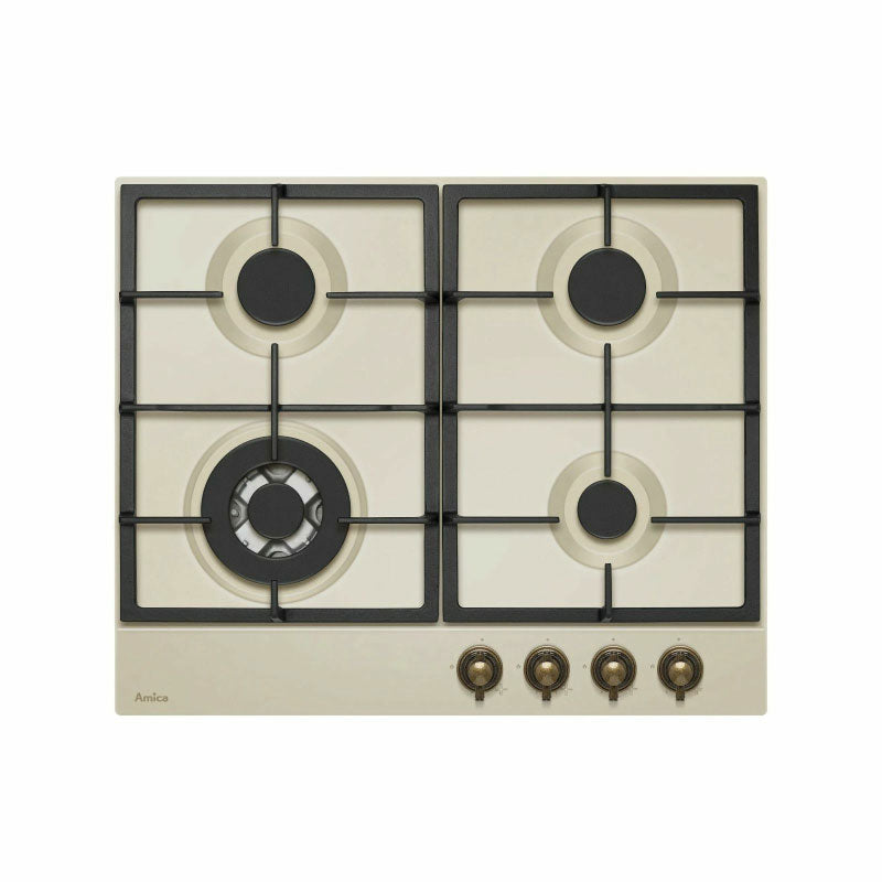 Amica PGA6101ApCi Ploča za kuhanje Retro bež