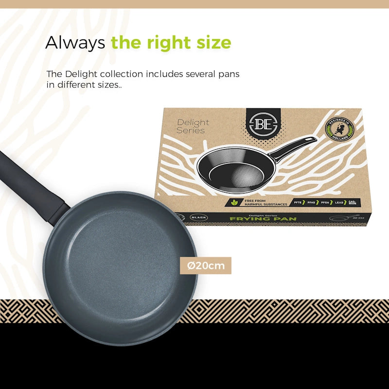 BE Living Tava Delight Black 30 cm