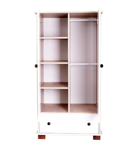 Drewex ormar Žirafica oak santana/white