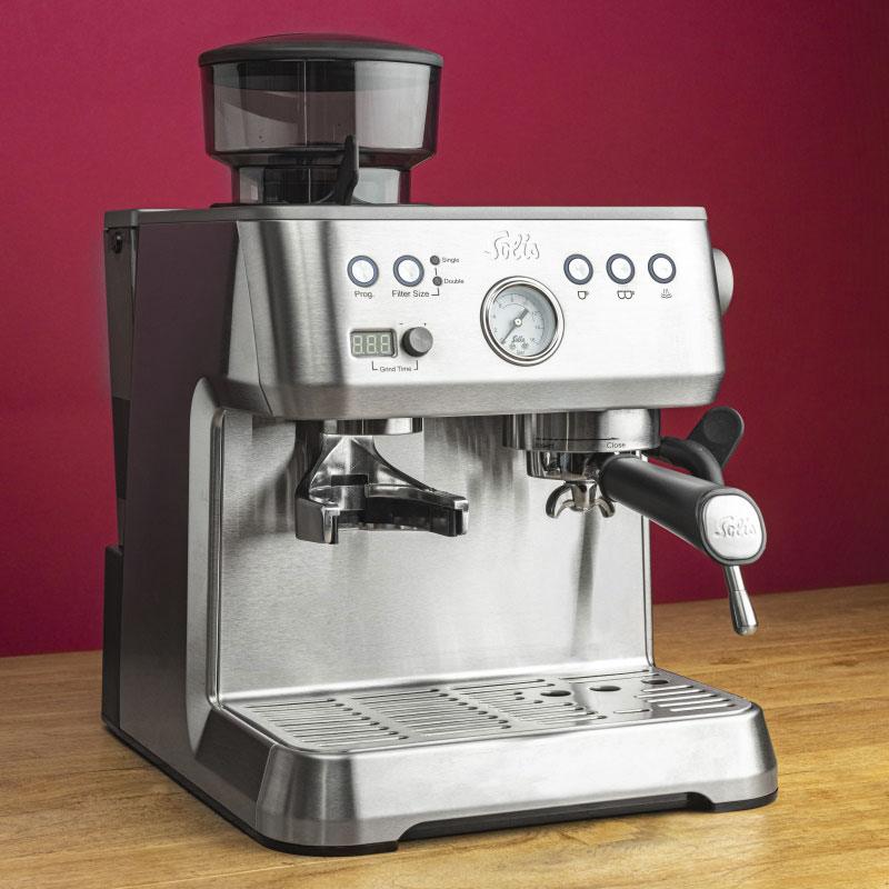 Solis Grind & Infuse Perfetta Silver espresso aparat