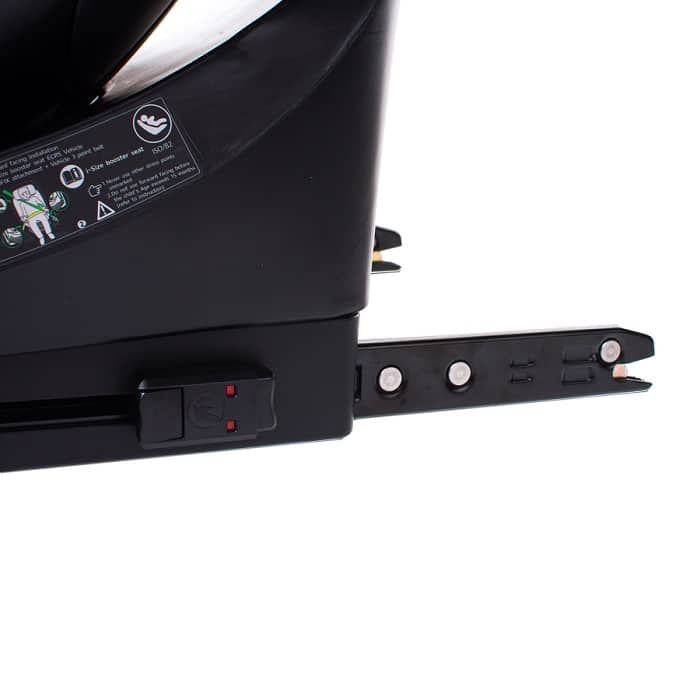 4BABY autosjedalica Enzo-fix black