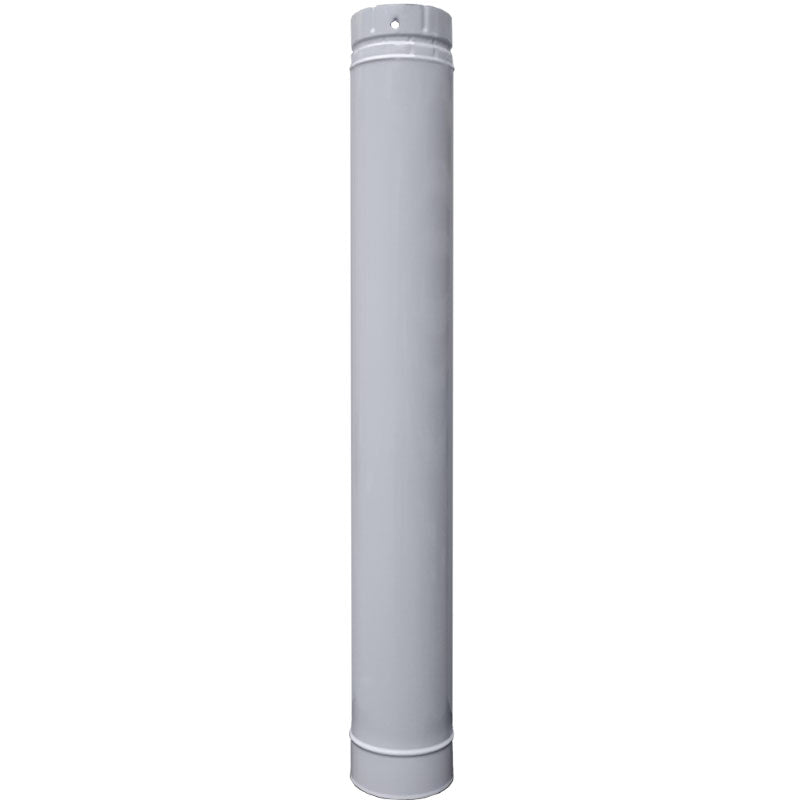 Cijev dimovodna 120*1000 Color emajlirano bijela