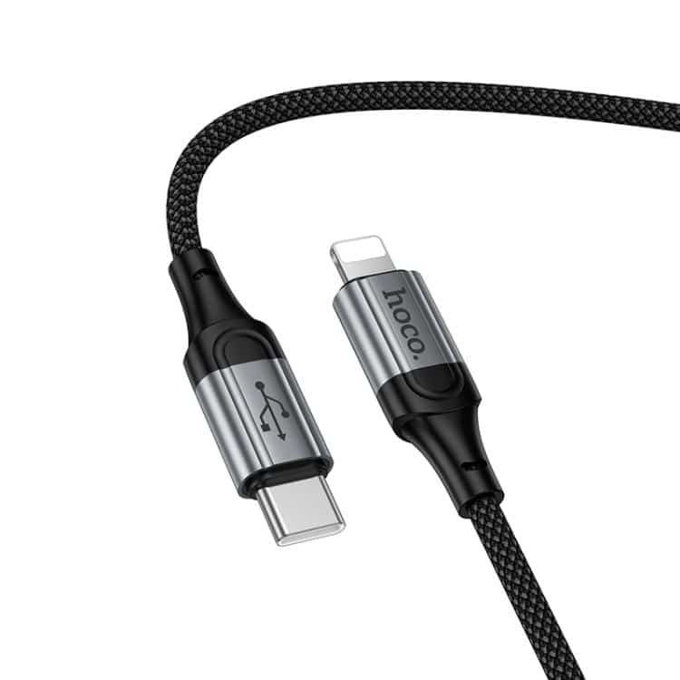 USB C na Lightning kabel Hoco PD 27W 1.5m X121 crni