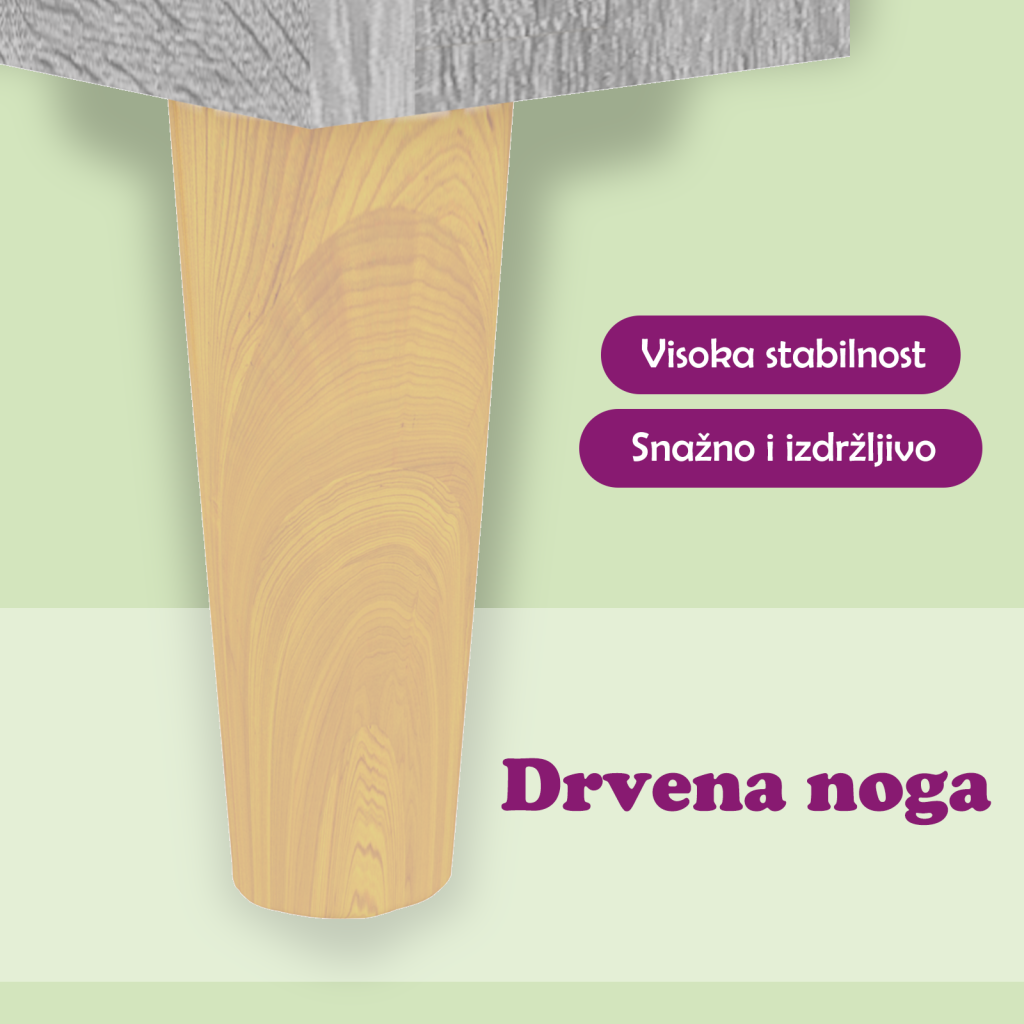Komoda boja siva sonome 70x34x90 cm od konstruiranog drva