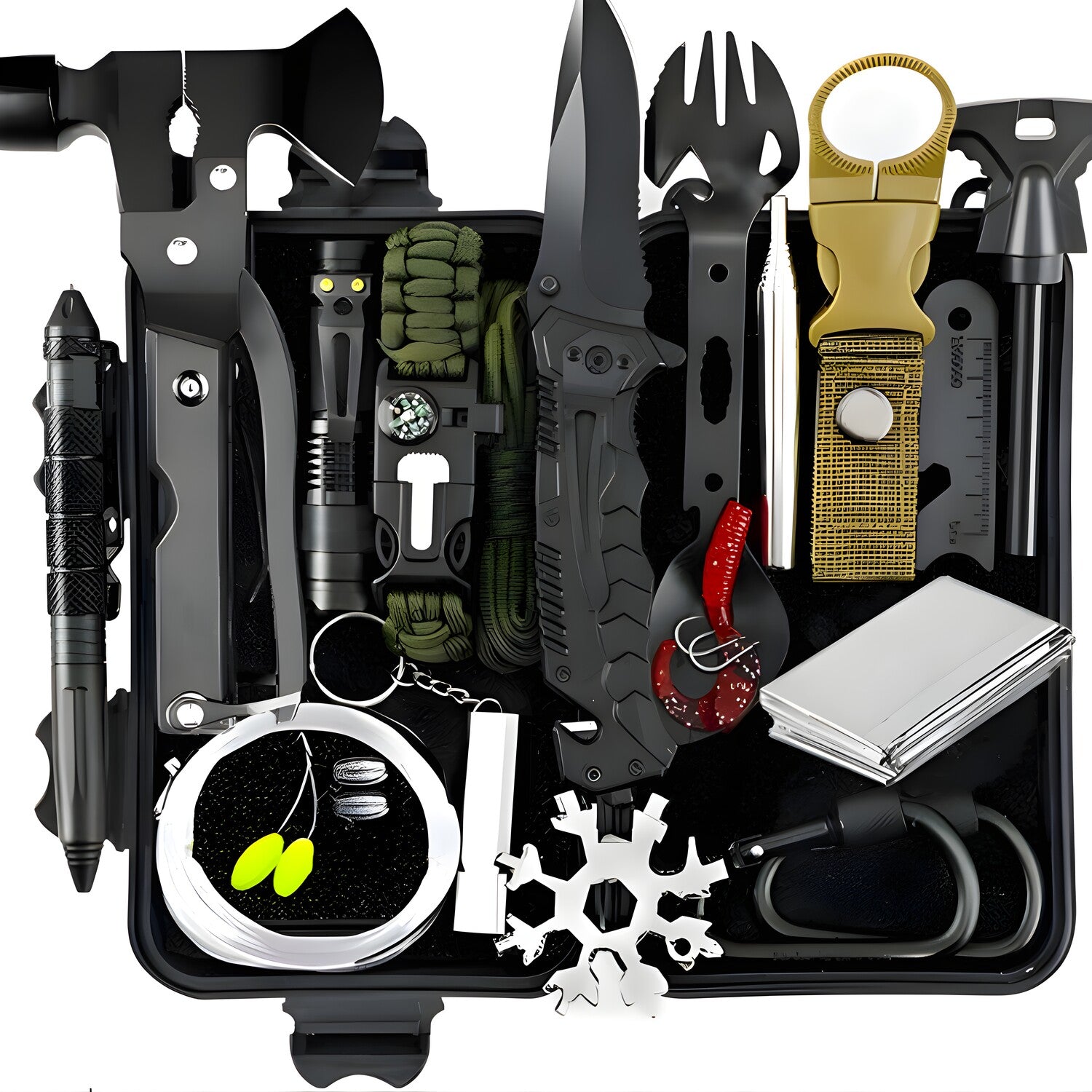 Survival Kit STS007 - Crna KP39543