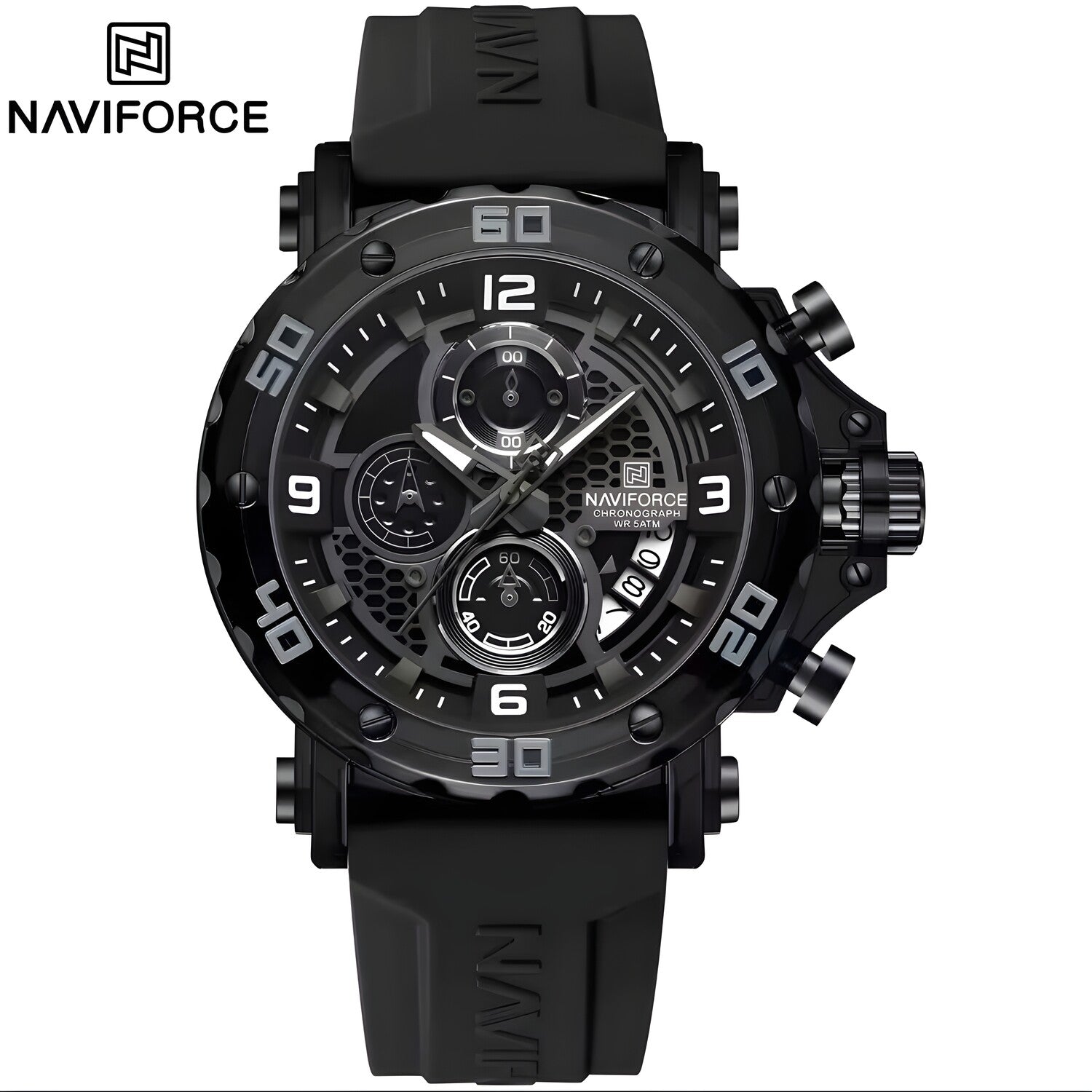 Sat NAVIFORCE MR-38580 - Crna KP38580