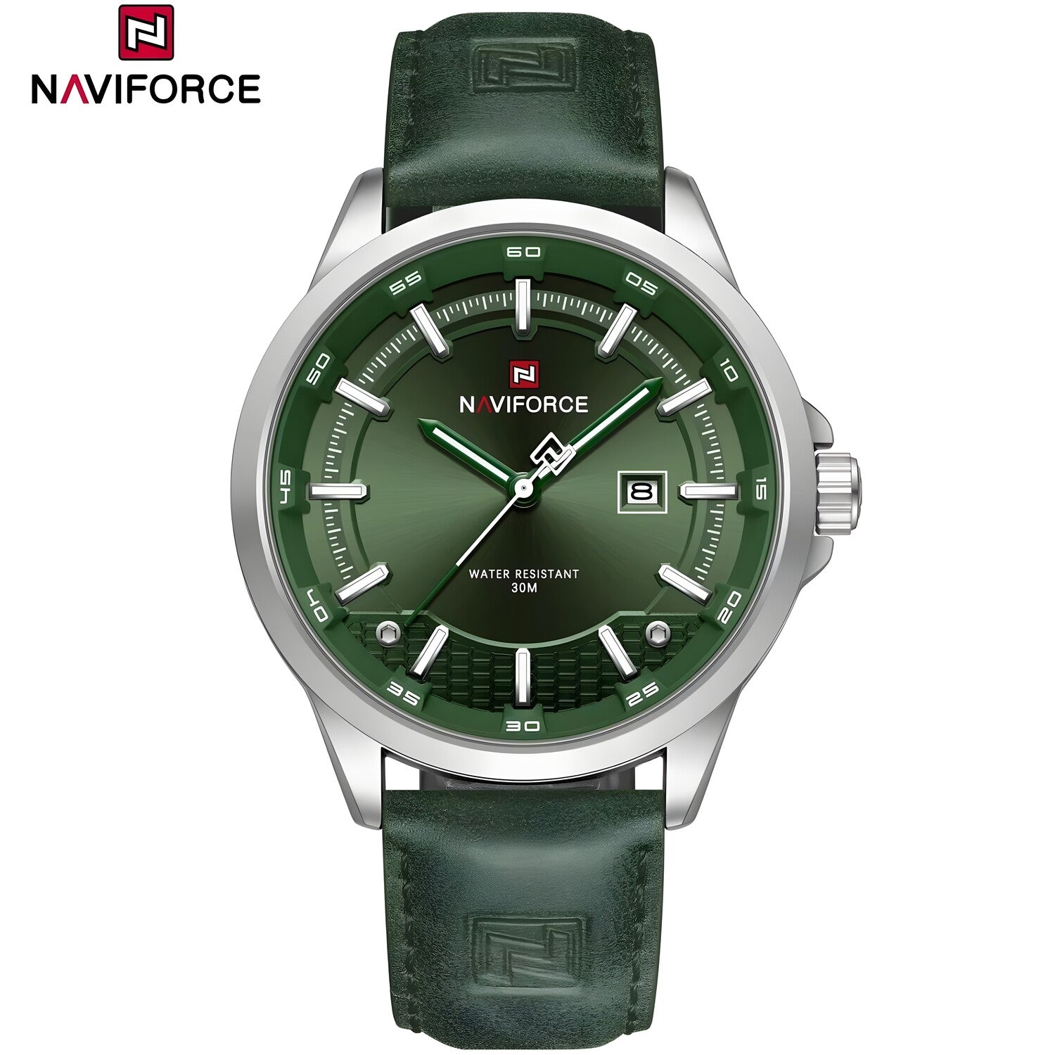 Sat NAVIFORCE OK-38635 - Zelena / Srebrna KP38635