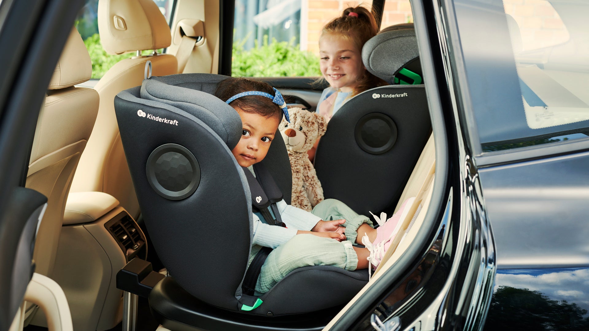 Kinderkraft I-360 i-Size autosjedalica 0-36 kg (40-150 cm), siva