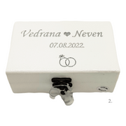 Personalizirana kutija za vjenčano prstenje – čuvar vašeg simbola ljubavi - 2. - 1692