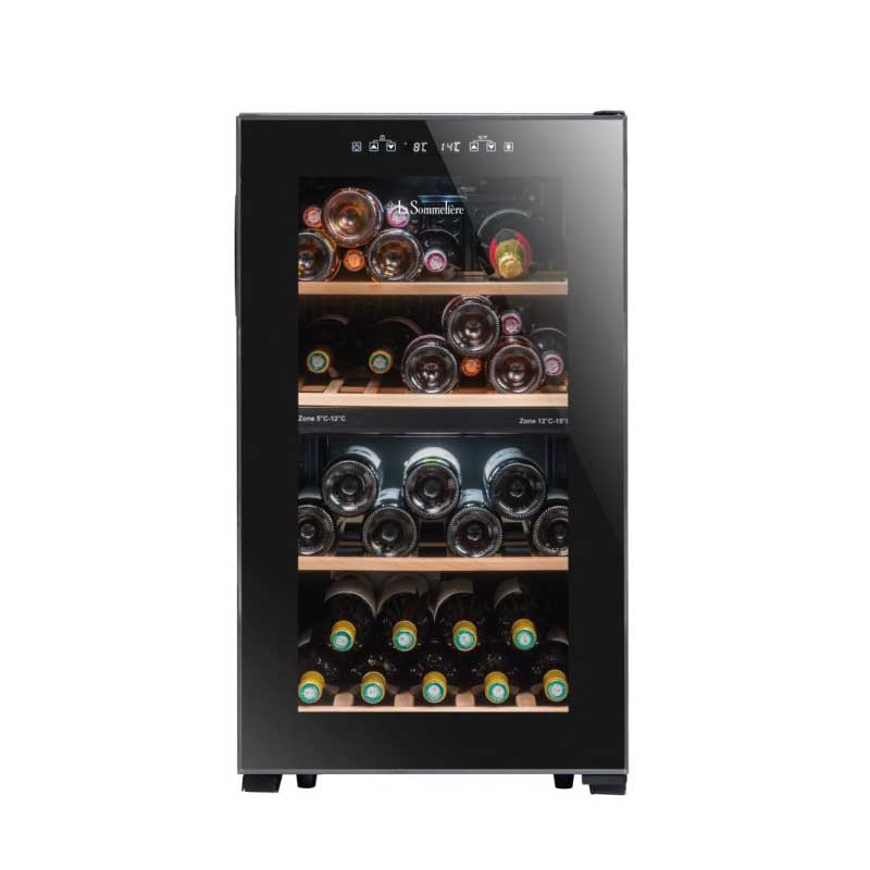 La Sommeliere LS51.2Z BLACK NEW Vinski hladnjak