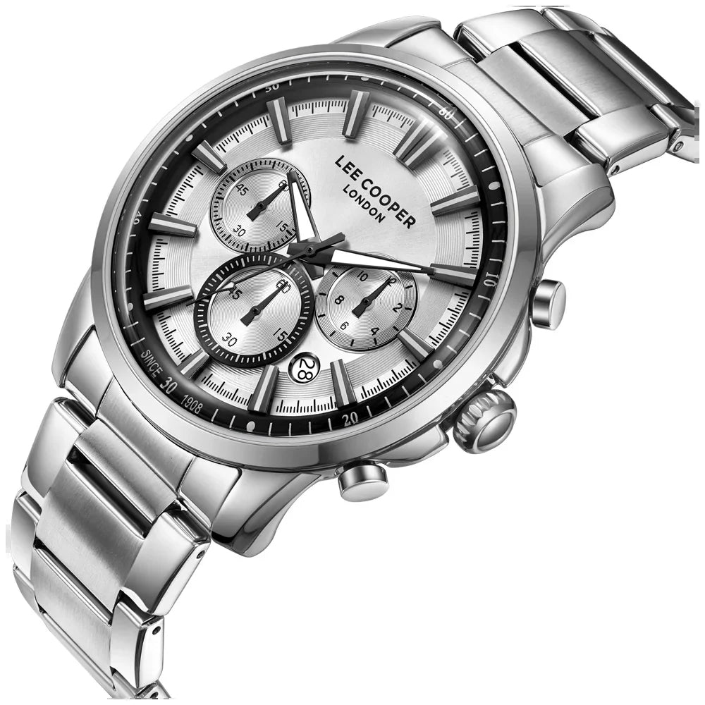 RUČNI SAT LEE COOPER 8068 - Brojčanik srebrna