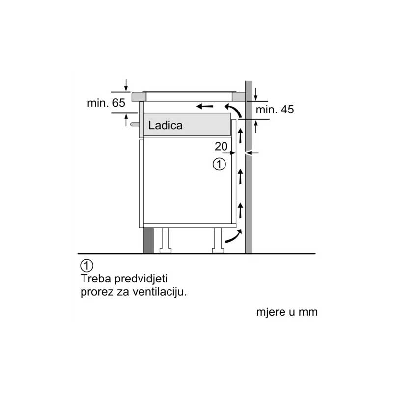 Neff T56TS51N0 indukcijska ploča