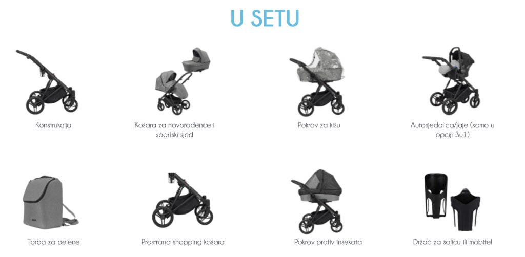 Dječja kolica Kunert Lazzio Premium Copper, boja 09 2u1