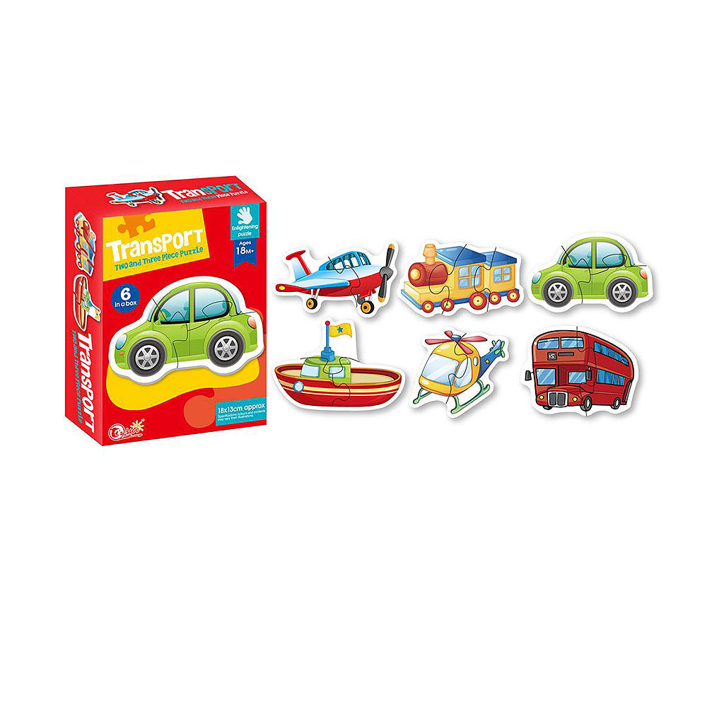Baby puzzle Vozila - Farma - Zoo – slagalice za djecu Farma