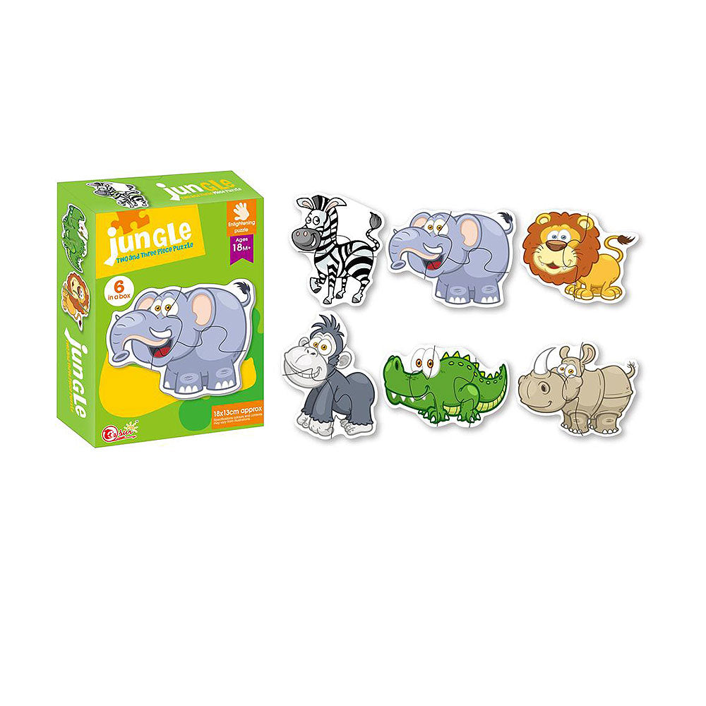 Baby puzzle Vozila - Farma - Zoo – slagalice za djecu Zoo