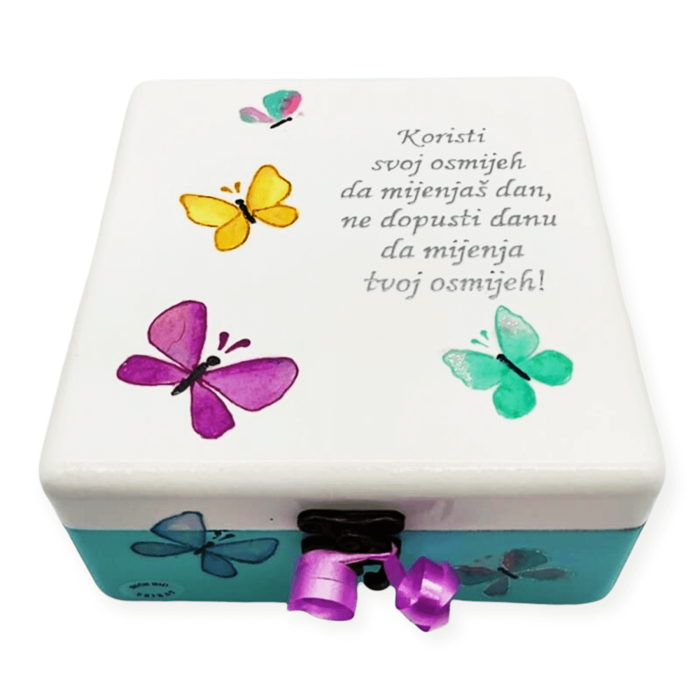 Unikatne Kutije uspomena – Poklon koji čuva osmijehe i najdragocjenije trenutke - 16x16x10cm - 16548