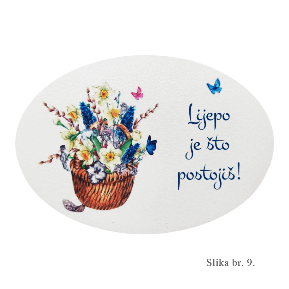 Motivacijski zidni ukrasi s inspirativnim porukama