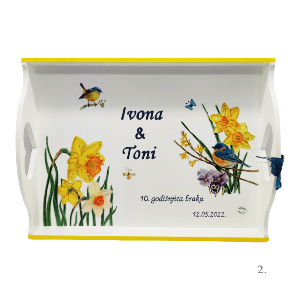 Personalizirani poslužavnici – unikatni poklon za godišnjicu braka! - 2. -16220