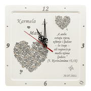 Personalizirani sat za srebrni pir – poklon za 25 godina braka - 4. 17024