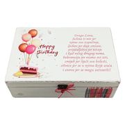 🎁 Personalizirana Kutija Uspomena – Happy Birthday 🎂  Š18043