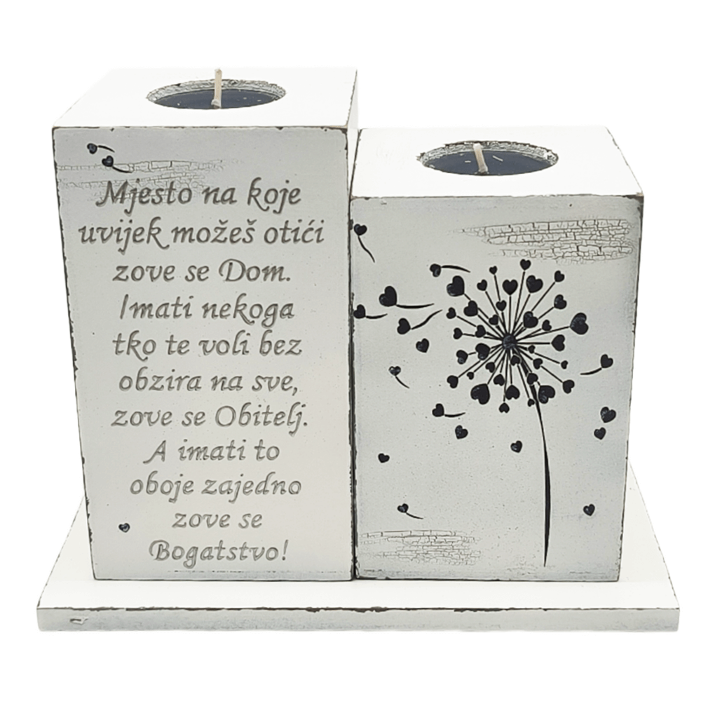 Obitelj - svijećnjak   Š0091