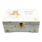 Kutija uspomena, poklon za krštenje, rođendan - 25x35x17cm - 16735