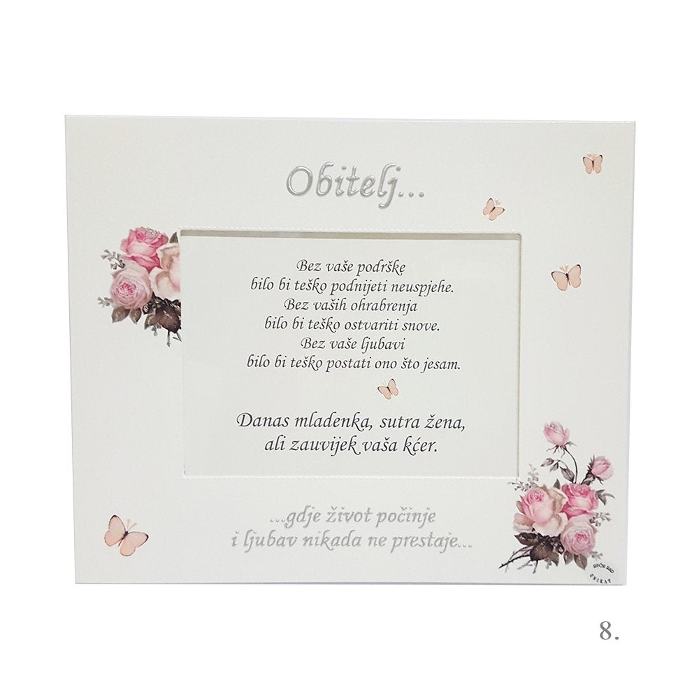 Personalizirani okviri za fotografije – unikatni poklon za obitelj i dom - 8. - 1072