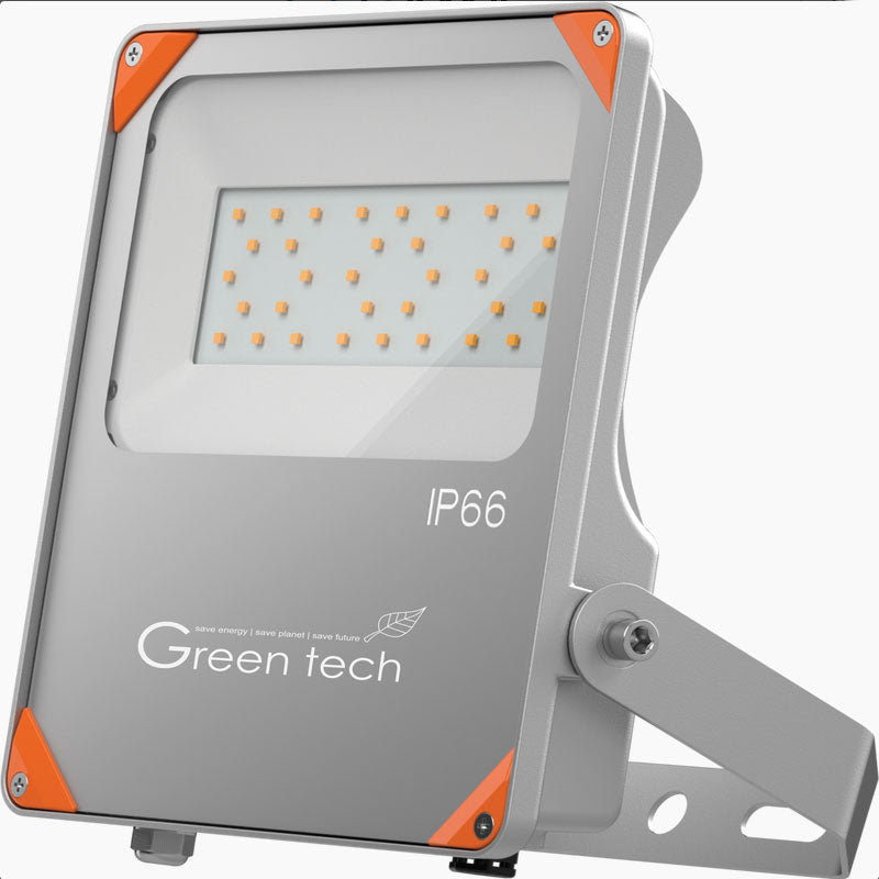 Premium LED reflektor Green Tech, 50W, 150 lm/W, 4200K, IP66, Meanwell XLG