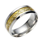 Prsten AD-3646 - Srebrna / Zlatna / 67mm KP3646