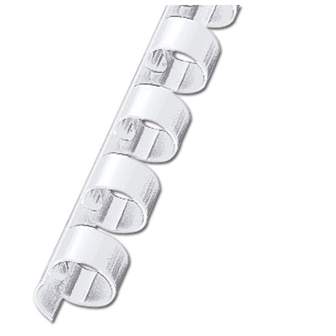 PLASTIČNA SPIRALA FI-22MM PK100 GBC.4028612 BELA