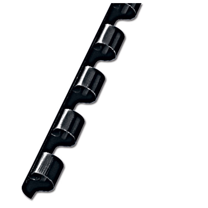 Spirala plastična fi-12mm pk100 fornax crna