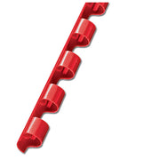 PLASTIČNA SPIRALA FI-6MM PK100 FORNAX RDEČA