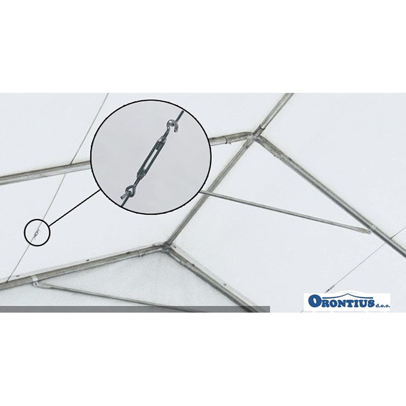 Šator skladišni XXL Profesional 4m - 4x16m