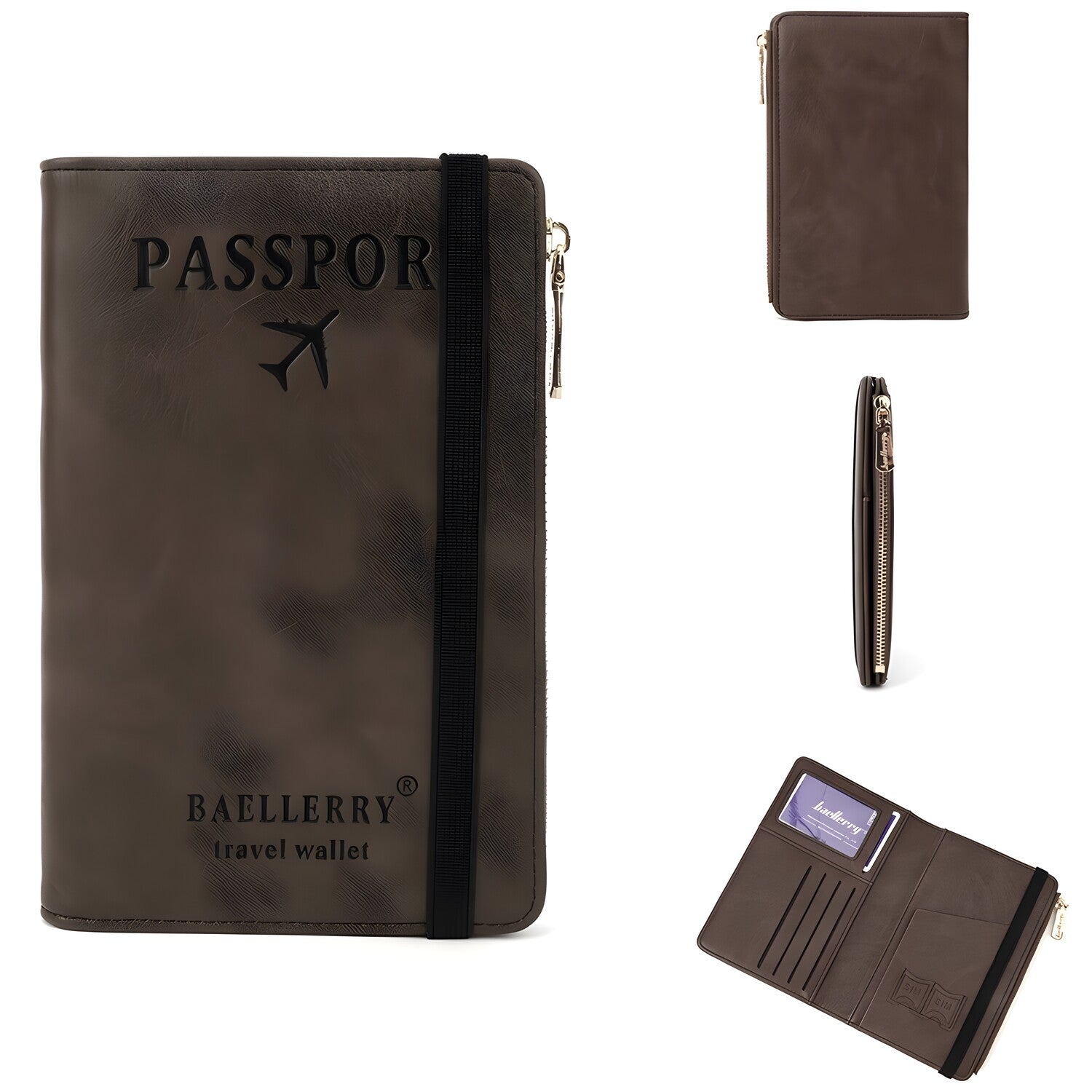 Travel WALLET Baellerry - Tamno smeđa KP36049