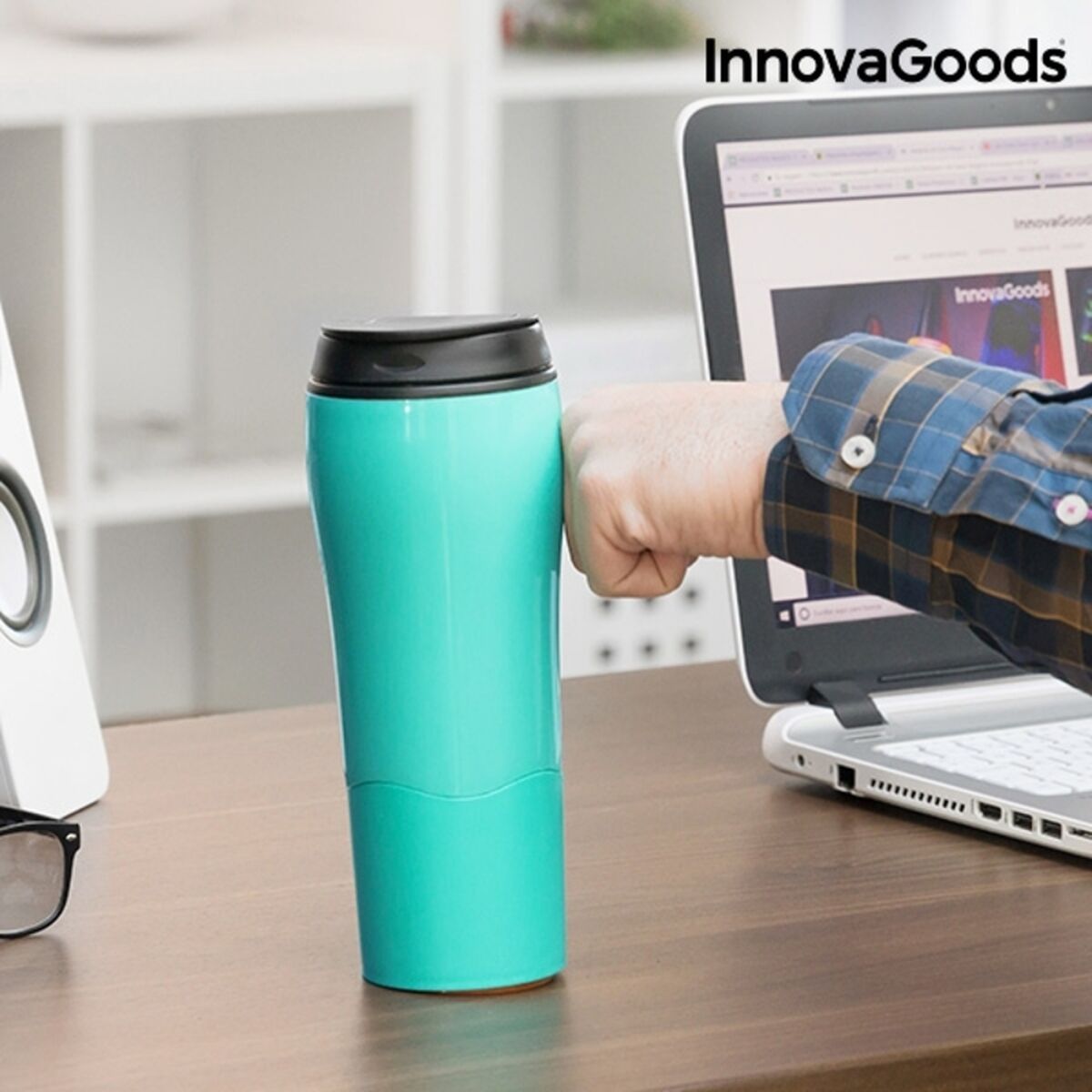 Termo Šalica s Prianjajućim Dnom InnovaGoods