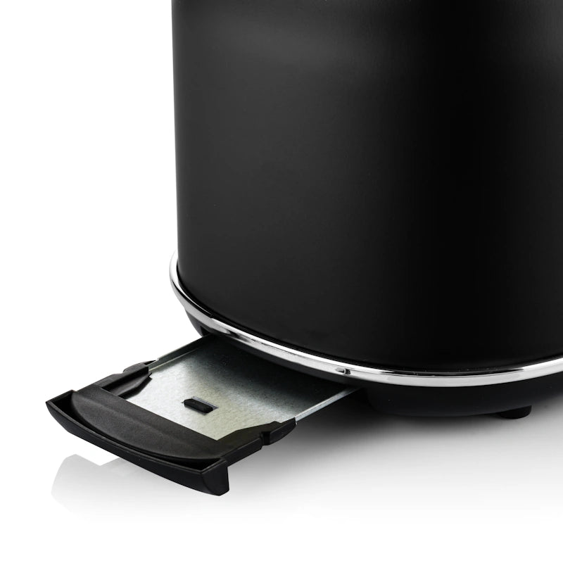 Westinghouse Retro Black 2 Slice toster
