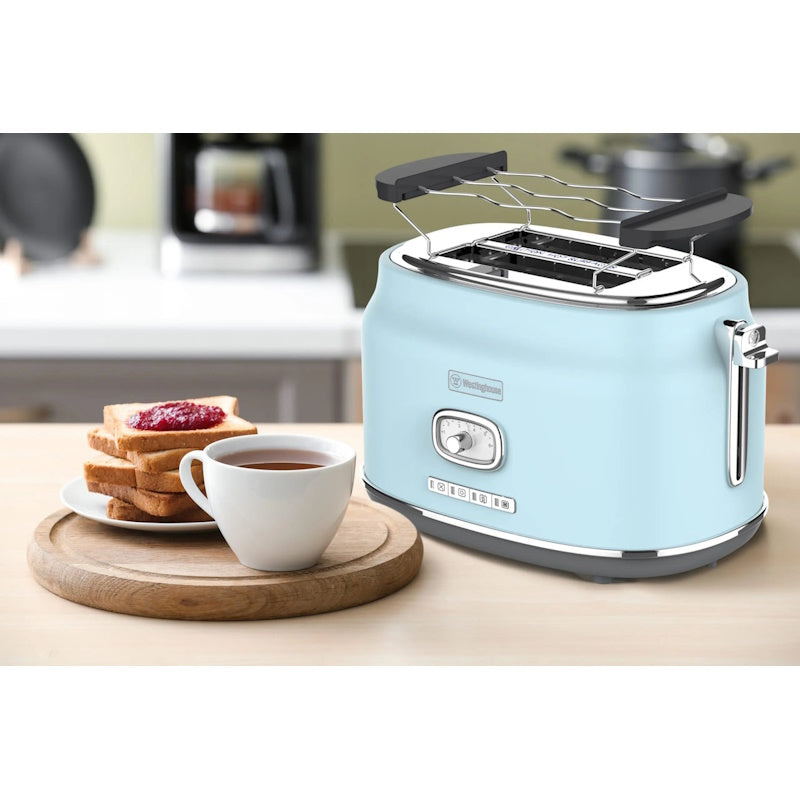 Westinghouse Retro Blue 2 Slice toster