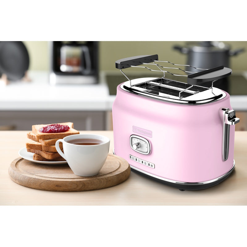 Westinghouse Retro Pink 2 Slice toster