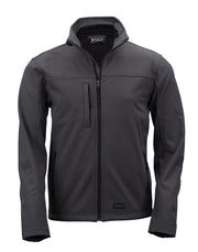 MUŠKA SOFT SHELL JAKNA EM601 tamno siva L