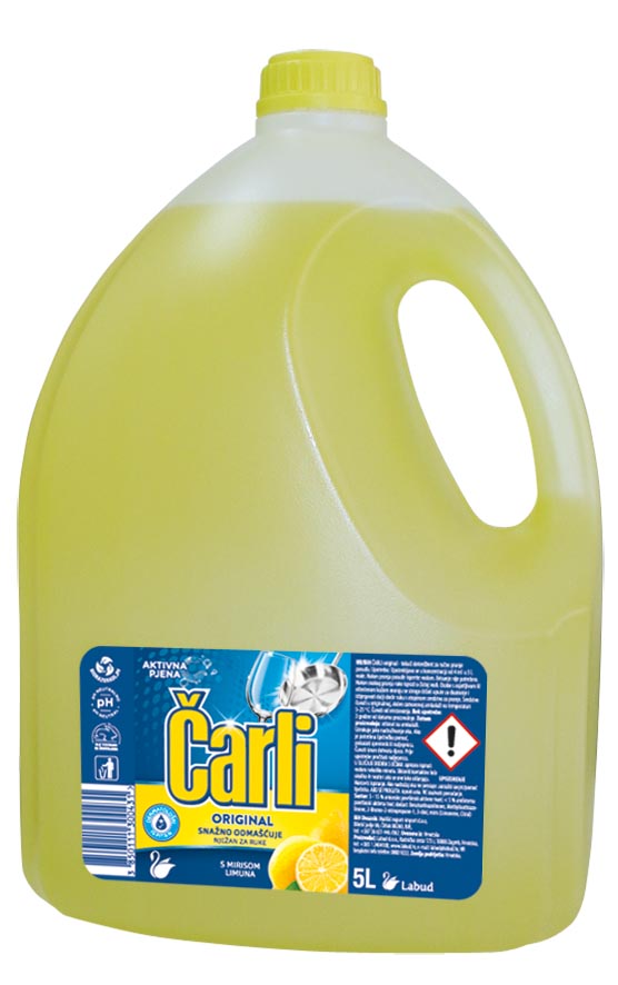 Sredstvo za pranje posuđa Čarli original 5 l