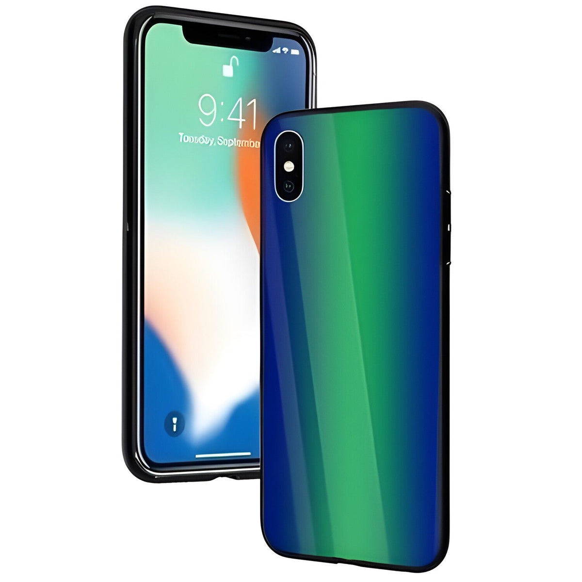 Vennus Glass futrola za Apple iPhone X - Zelena